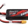 Gens Ace 2s LiPo Battery 60C (7.4V/2200mAh) w/XT-60 Connector