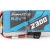 Gens Ace 2s LiFe Transmitter Battery (6.6V/2300mAh) (Futaba/FrSky) w/JR Connector