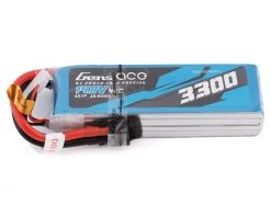 Gens Ace 4s LiPo Battery Pack 45C (14.8V/3300mAh) w/Universal Connector