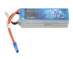 Gens Ace 6S LiPo Battery 60C (22.2V/3300mAh) w/EC5 Connector