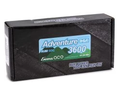 Gens Ace Adventure 3s LiHv Battery Pack 60C (11.4V/3600mAh) w/Universal Connector -Lunsford best sale gea36003s60t3 2