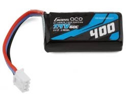 Gens Ace 2s LiPo Battery 60C (7.4V/400mAh) w/JST-XH
