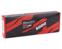 Gens Ace 2s LiPo Battery 60C w/4mm Bullets & T-Style Adapter (7.4V/5000mAh) -Lunsford best sale gea5k2s60d29 2