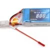 Gens Ace 3s LiPo Battery 40C (11.1V/800mAh) w/JST Connector