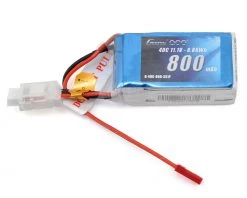 Gens Ace 3s LiPo Battery 40C (11.1V/800mAh) w/JST Connector