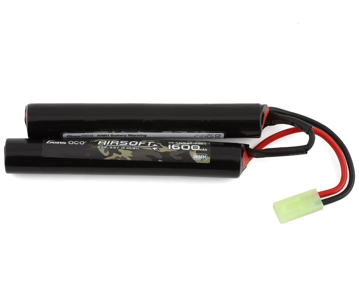 Gens Ace Airsoft Nunchuck NiMH Battery (9.6V/1600mAh) 1 Gens Ace Airsoft Nunchuck NiMH Battery (9.6V/1600mAh)