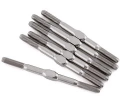 Lunsford Associated RC10B6.3D "Punisher" Titanium Turnbuckle Kit (6)