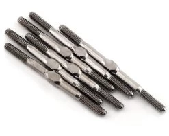 Lunsford 3mm RC10B6.1 Factory Lite "Punisher" Titanium Turnbuckle Kit (6)