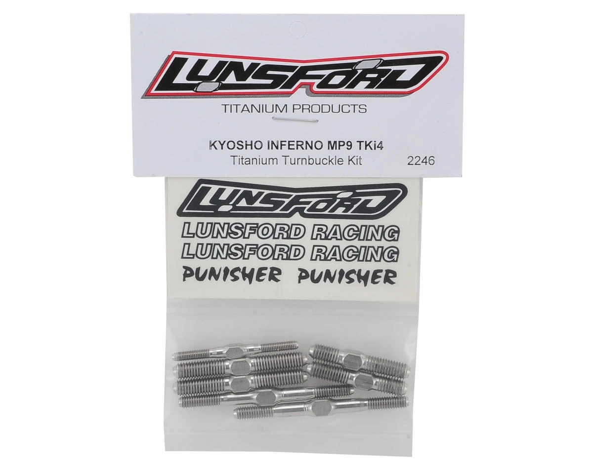 Lunsford Punisher Kyosho MP9 TKI4 Turnbuckle Kit (7) 2 Lunsford Punisher Kyosho MP9 TKI4 Turnbuckle Kit (7) - Image 2