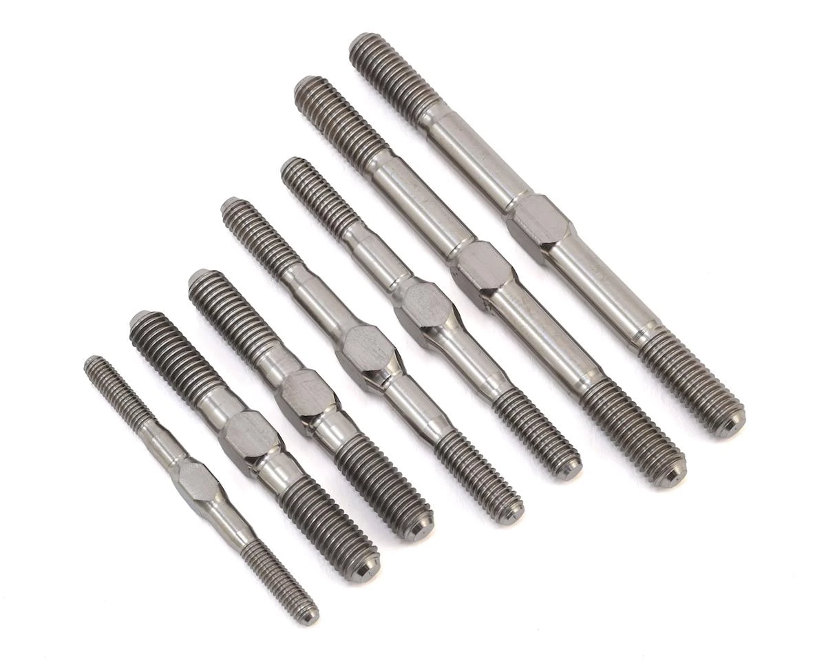 Lunsford Tekno NB48.4 "Punisher" Titanium Turnbuckles (7) 1 Lunsford Tekno NB48.4 "Punisher" Titanium Turnbuckles (7)