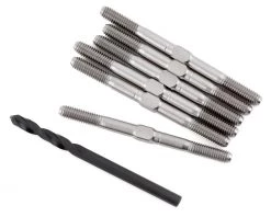 Lunsford Associated RC10B6.3 "Super Duty" Titanium Turnbuckle Kit (6)