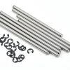 Lunsford Traxxas T-Maxx 2.5/3.3 Titanium Hinge Pin Kit (8)