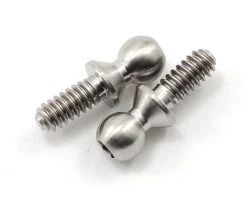 Lunsford Medium .250" Broached Titanium Ball Stud(2)