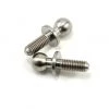 Lunsford 8mm Long Broached Titanium Ball Studs (2)