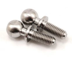 Lunsford 5.5x8mm Broached Titanium Ball Studs (2) (SC10 4x4)