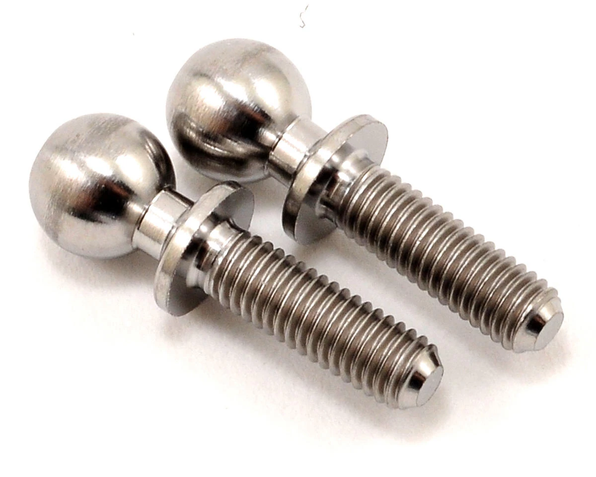 Lunsford 5.5x10mm Broached Titanium Ball Studs (2) (SC10 4x4) 1 Lunsford 5.5x10mm Broached Titanium Ball Studs (2) (SC10 4x4)