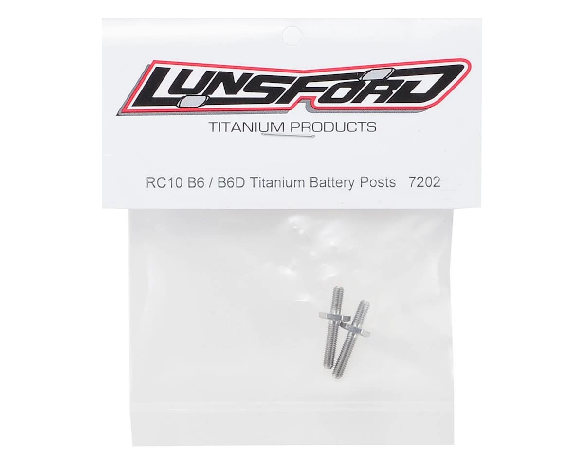 Lunsford B6/B6D Titanium Battery Post (2) 2 Lunsford B6/B6D Titanium Battery Post (2) - Image 2