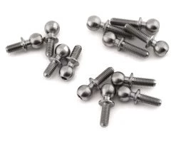 Lunsford Associated RC10 B6.2/B6.2D 5.5mm Broached Titanium Ball Stud Kit (12)