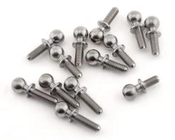 Lunsford Tekno ET410 5.5mm Titanium Ball Stud Kit (Using Associated Ball Cups)