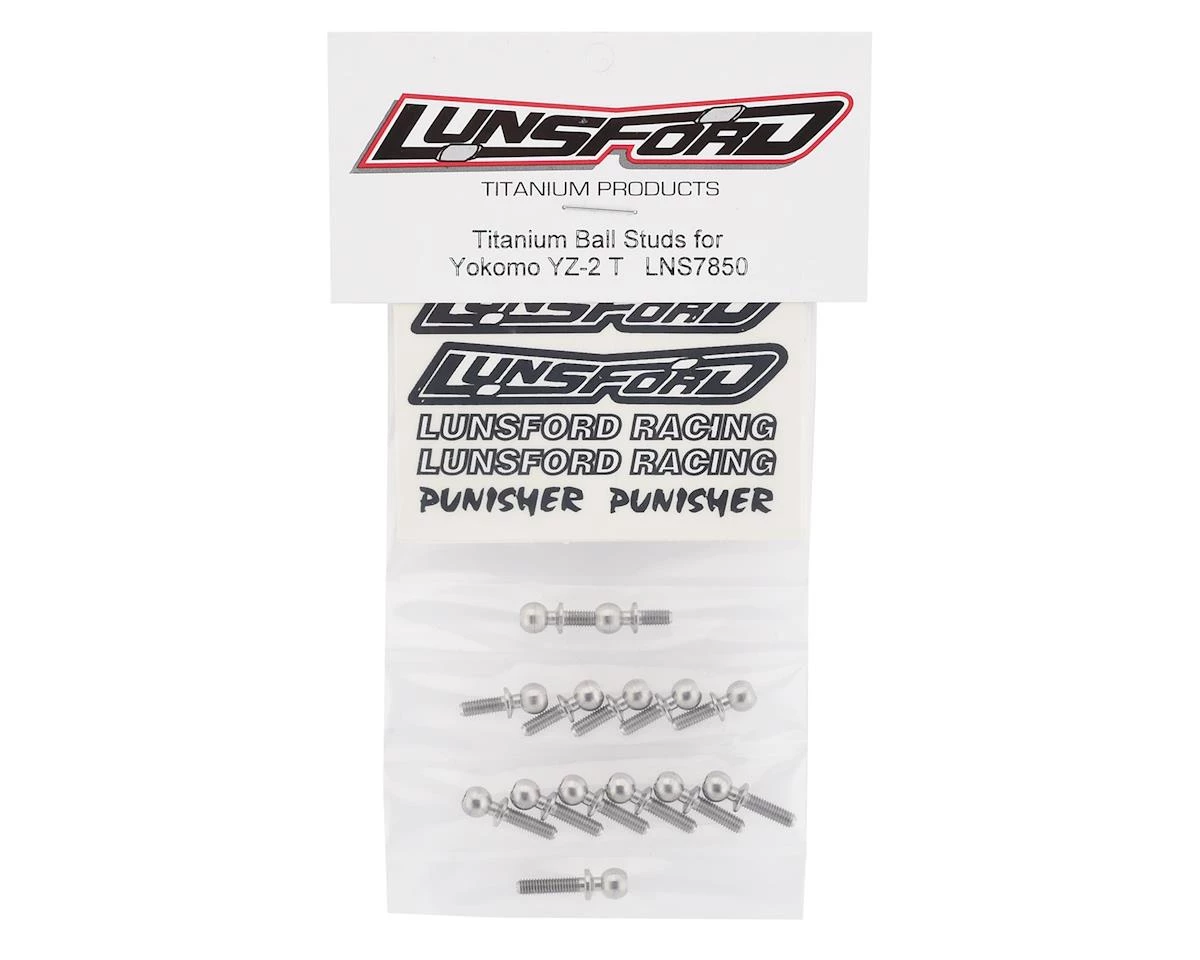 Lunsford Yokomo YZ-2 T 5.5mm Titanium Ball Stud Kit 2 Lunsford Yokomo YZ-2 T 5.5mm Titanium Ball Stud Kit - Image 2
